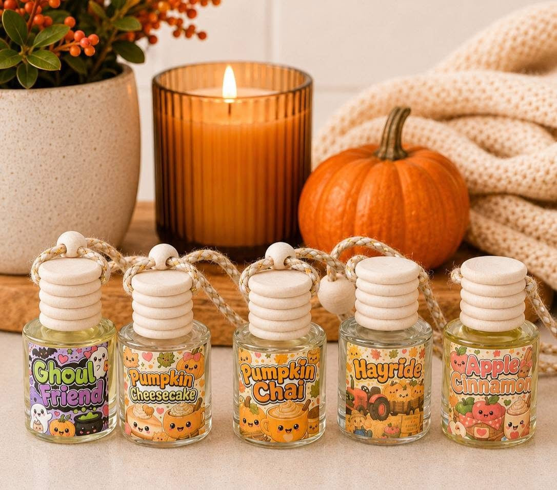 Fall Scent Car Diffusers