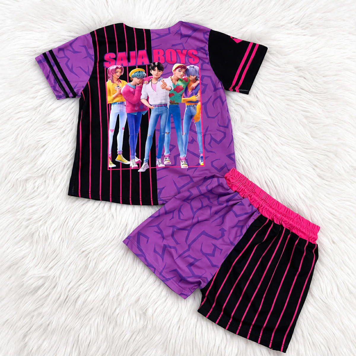 Saja Boys Jersey Short Set