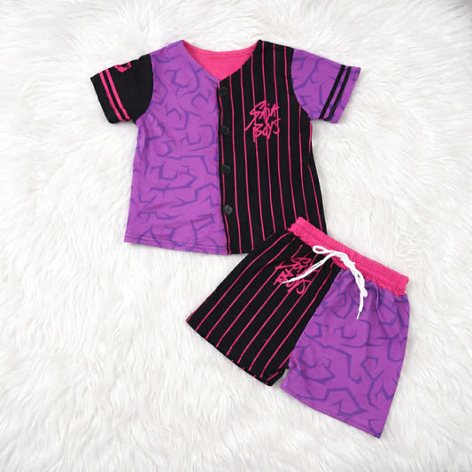 Saja Boys Jersey Short Set