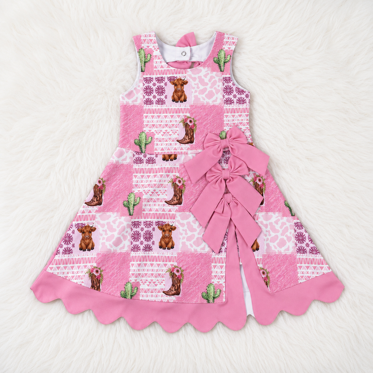 Pink Country Yoga Dress