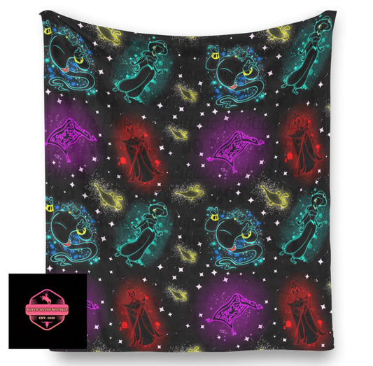 Neon Genie Blanket