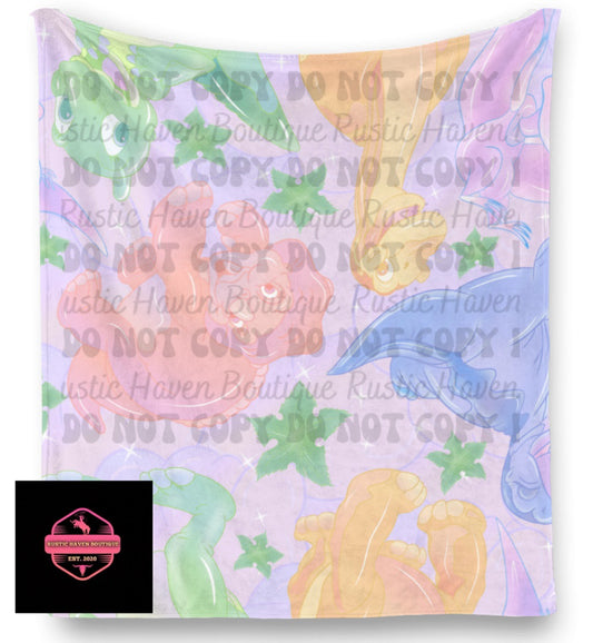 Land Before Time Blanket