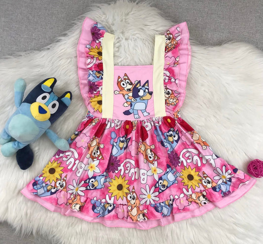 Pink Petal Pupper Dress