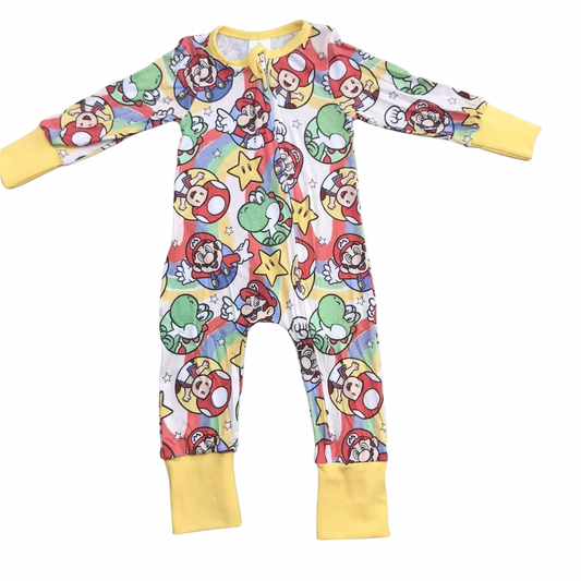 Star Power Adventure Bamboo Onesie