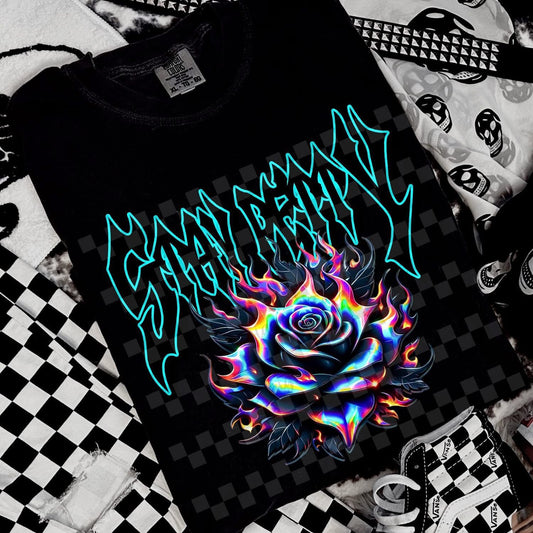 Stay Petty Rose Tee
