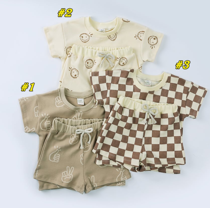 Boys Short Sets