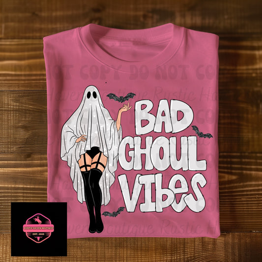 Bad Ghoul Tee & Sweatshirt