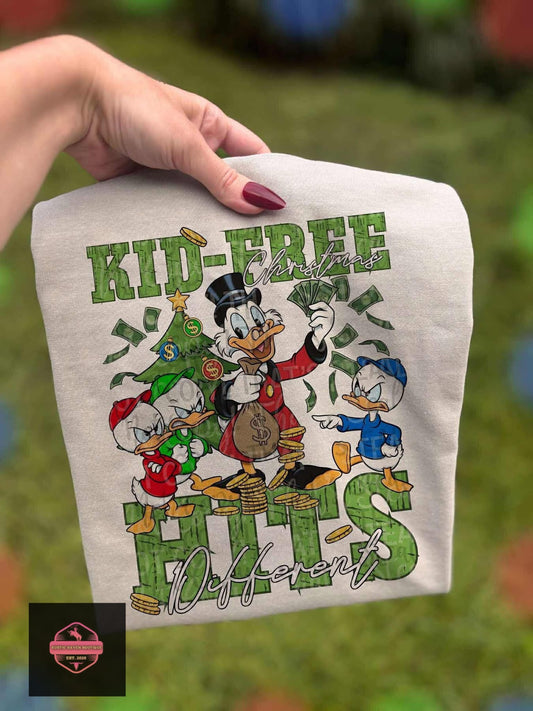 Kid Free Tee & Sweatshirt