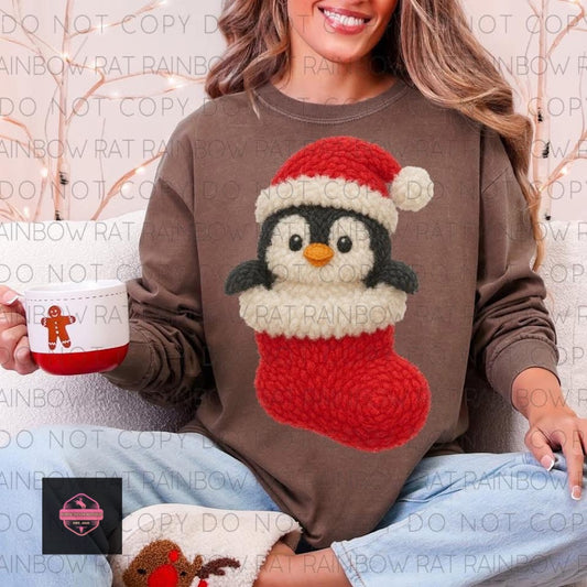 Yarn Penguin Tee